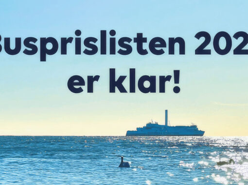 Scandlines busprisliste 2027